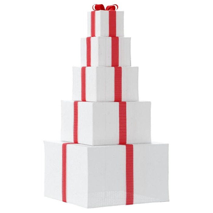 Confezione Regalo Decorazioni Natalizie 250 LED Bianco Caldo