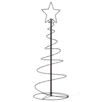 Albero di Natale a LED 80 LED Bianco Caldo 120 cm 4019497