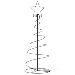 Albero di Natale a LED 80 LED Bianco Caldo 120 cm 4019497