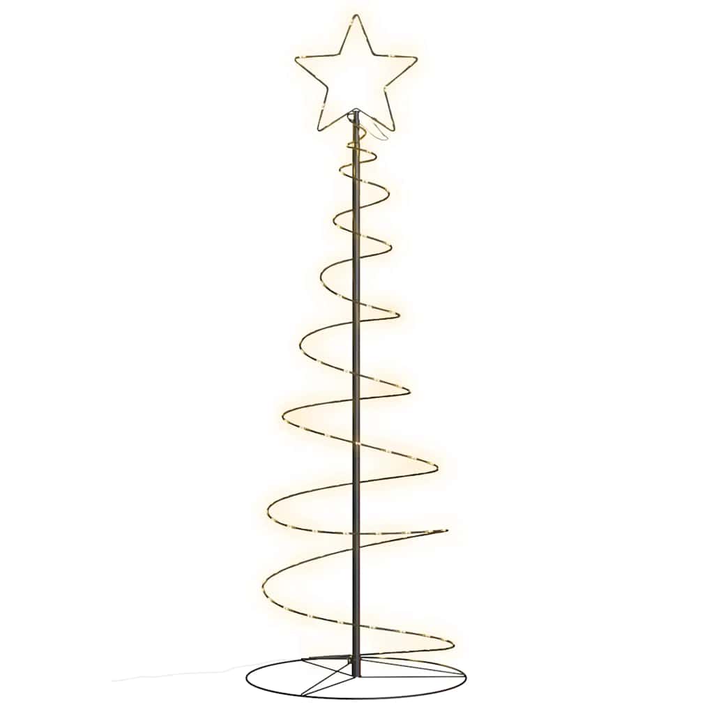 Albero di Natale a LED-Luci decorative natalizie 100 LED Bianco Caldo 150 cm