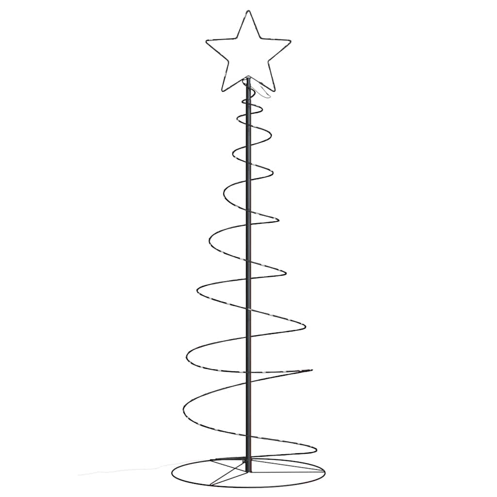 Albero di Natale a LED 100 LED Bianco Caldo 150 cm 4019498