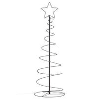 Albero di Natale a LED 100 LED Bianco Caldo 150 cm 4019498