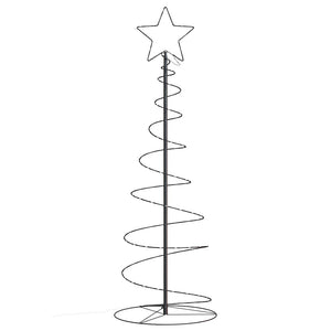 Albero di Natale a LED 100 LED Bianco Caldo 150 cm 4019498