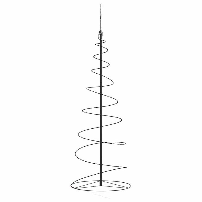 Albero di Natale a LED-Luci decorative natalizie 100 LED Bianco Caldo 150 cm