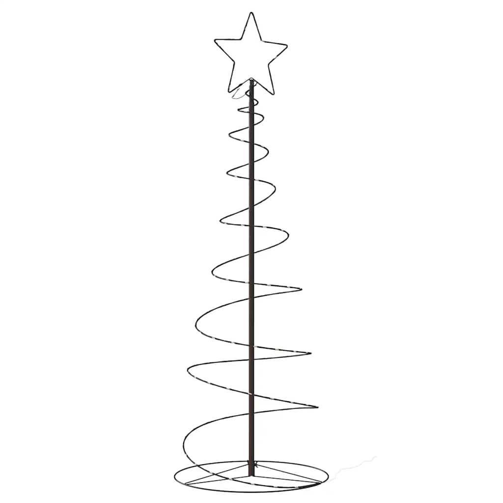 Albero di Natale a LED 100 LED Bianco Caldo 150 cm 4019498