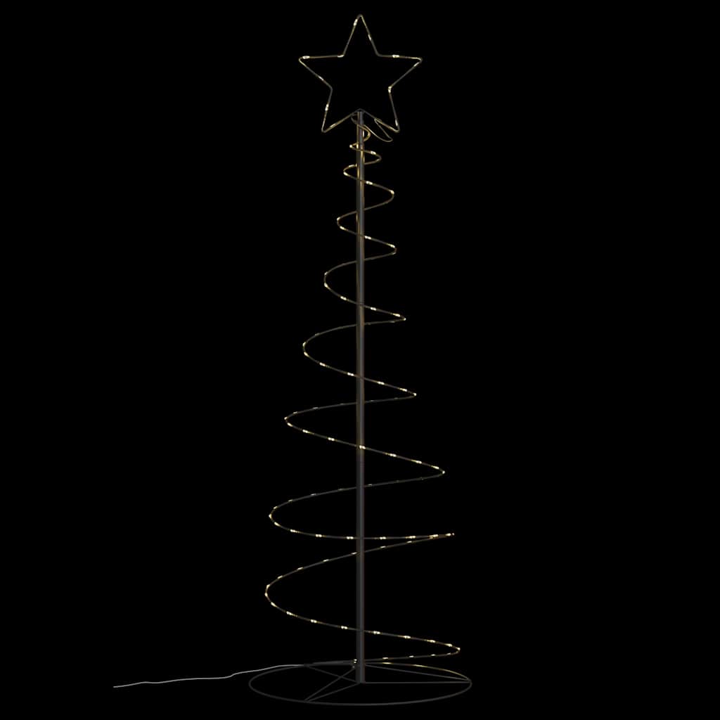 Albero di Natale a LED-Luci decorative natalizie 100 LED Bianco Caldo 150 cm