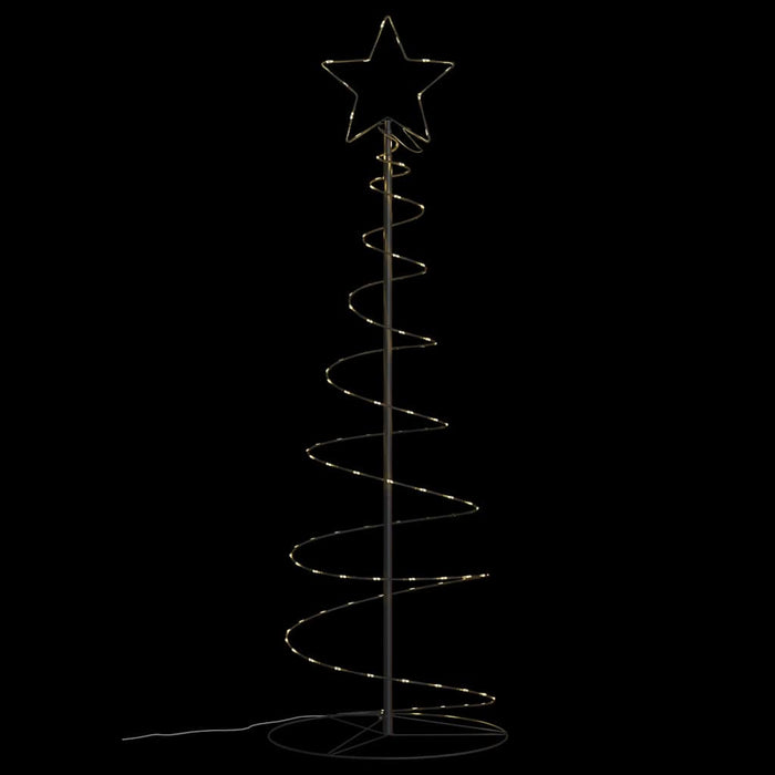 Albero di Natale a LED-Luci decorative natalizie 100 LED Bianco Caldo 150 cm