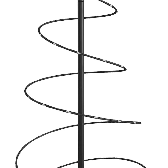 vidaXL Albero di Natale a LED 100 LED Bianco Caldo 150 cm