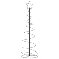 Albero di Natale a LED 120 LED Bianco Caldo 180 cm 4019499