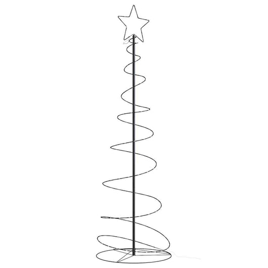 Albero di Natale a LED 120 LED Bianco Caldo 180 cm 4019499