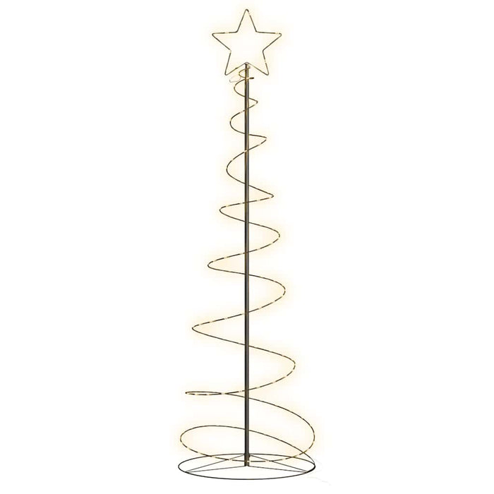 Albero di Natale a LED-Luci decorative natalizie 120 LED Bianco Caldo 180 cm
