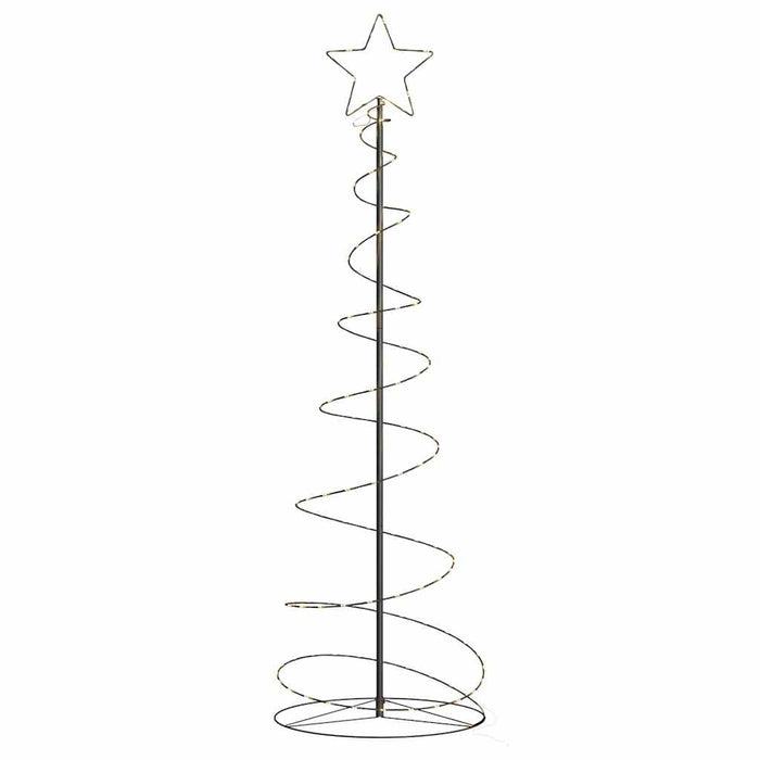 Albero di Natale a LED 120 LED Bianco Caldo 180 cm 4019499