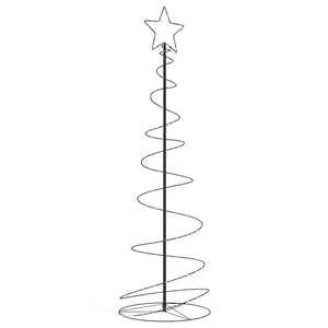 Albero di Natale a LED 120 LED Bianco Caldo 180 cm 4019499