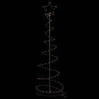Albero di Natale a LED 120 LED Bianco Caldo 180 cm 4019499