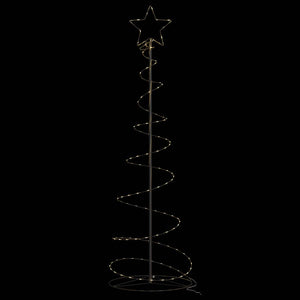 Albero di Natale a LED 120 LED Bianco Caldo 180 cm 4019499