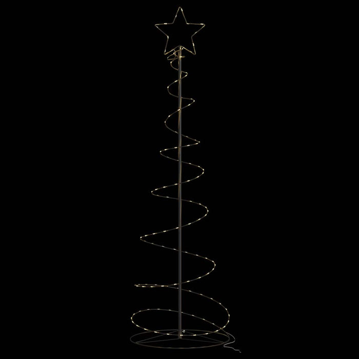 Albero di Natale a LED 120 LED Bianco Caldo 180 cm 4019499