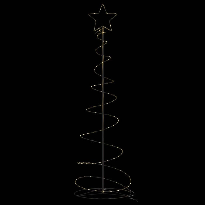 Albero di Natale a LED-Luci decorative natalizie 120 LED Bianco Caldo 180 cm