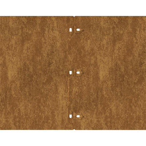 Bordure per Prato 20 pz 25x103 cm Flessibile Acciaio Corten 858325