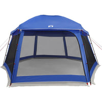 Tenda da piscina con Patta Rimovibile&Pareti in Rete 512x458 cm