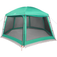 Tenda da piscina con Patta Rimovibile&Pareti in Rete 512x458 cm 4100626