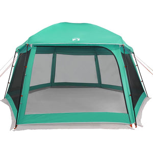 Tenda da piscina con Patta Rimovibile&Pareti in Rete 512x458 cm 4100626