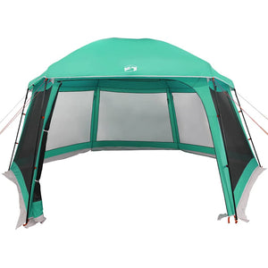 Tenda da piscina con Patta Rimovibile&Pareti in Rete 512x458 cm