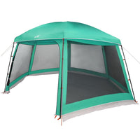 Tenda da piscina con Patta Rimovibile&Pareti in Rete 512x458 cm 4100626