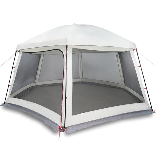 Tenda da piscina con Patta Rimovibile&Pareti in Rete 512x458 cm
