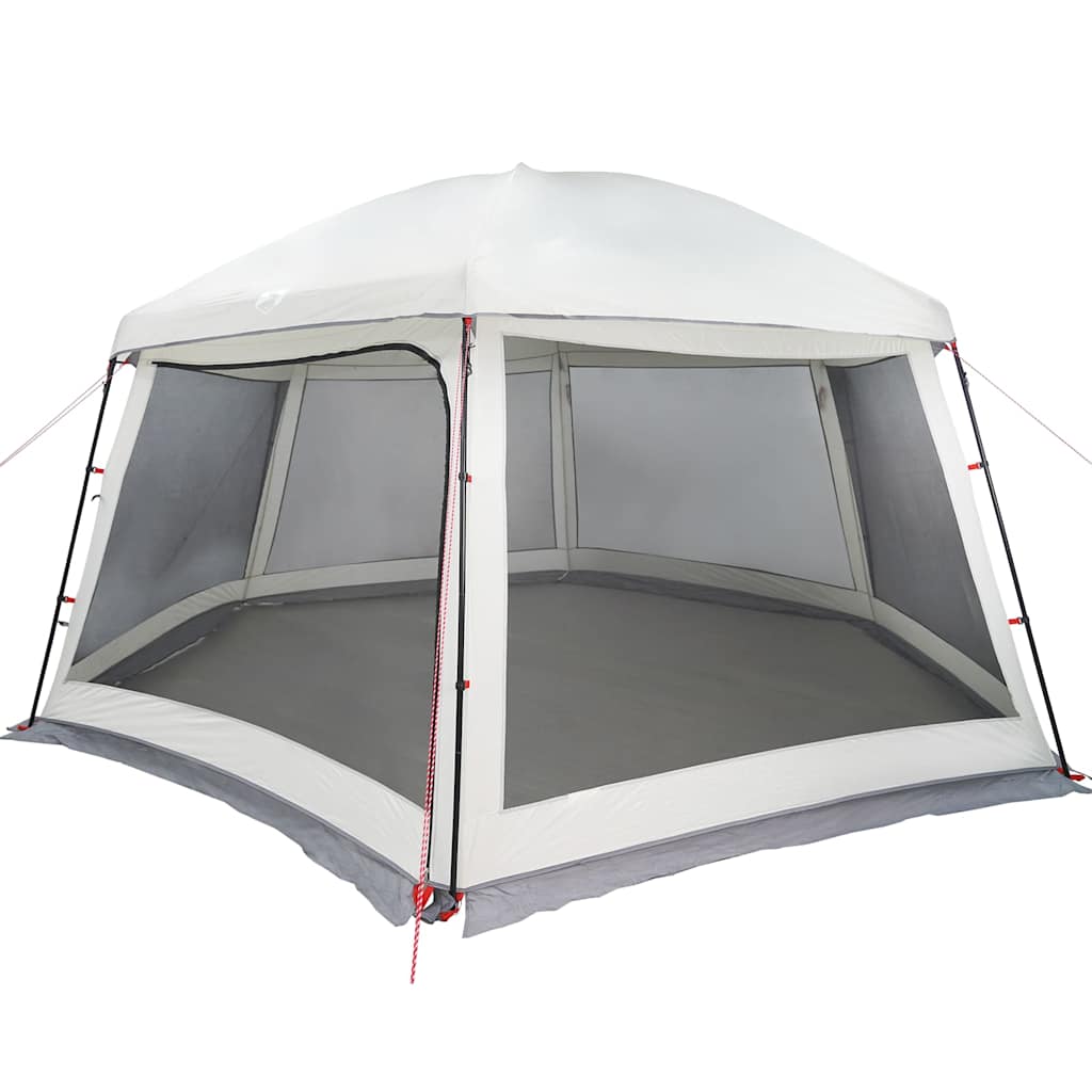 Tenda da piscina con Patta Rimovibile&Pareti in Rete 512x458 cm