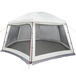Tenda da piscina con Patta Rimovibile&Pareti in Rete 512x458 cm 4100627