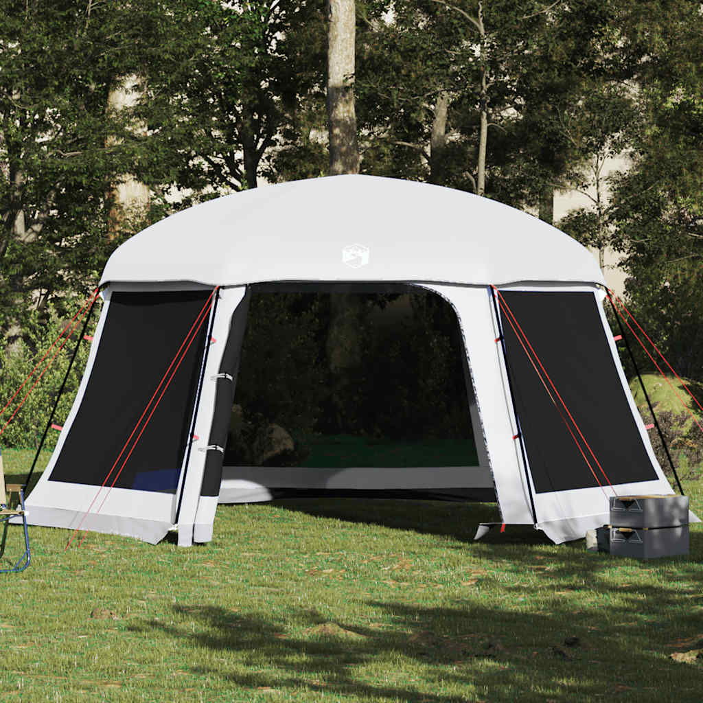 Tenda da piscina con Patta Rimovibile&Pareti in Rete 512x458 cm 4100627