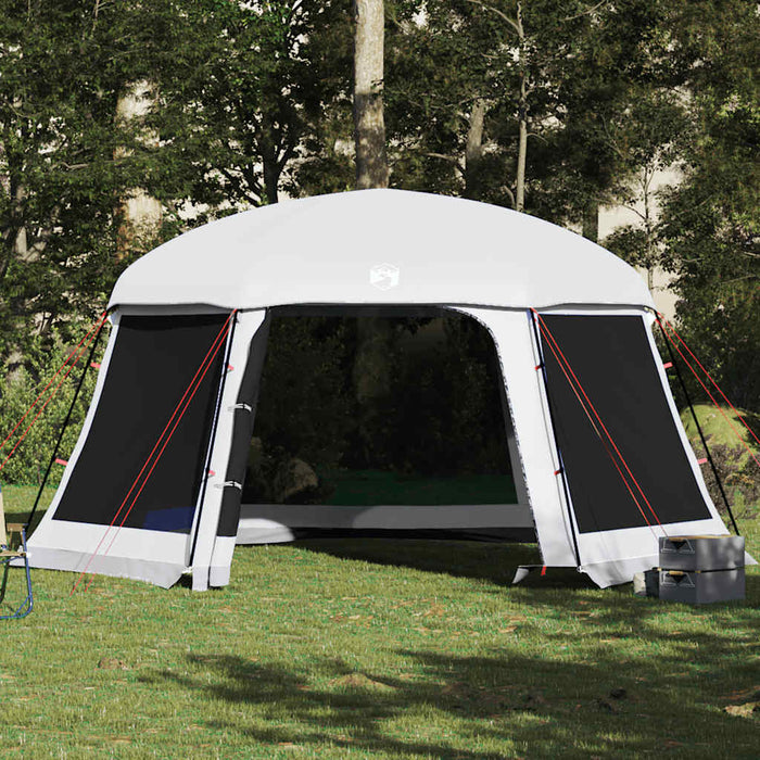 Tenda da piscina con Patta Rimovibile&Pareti in Rete 512x458 cm
