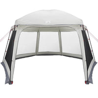 Tenda da piscina con Patta Rimovibile&Pareti in Rete 512x458 cm