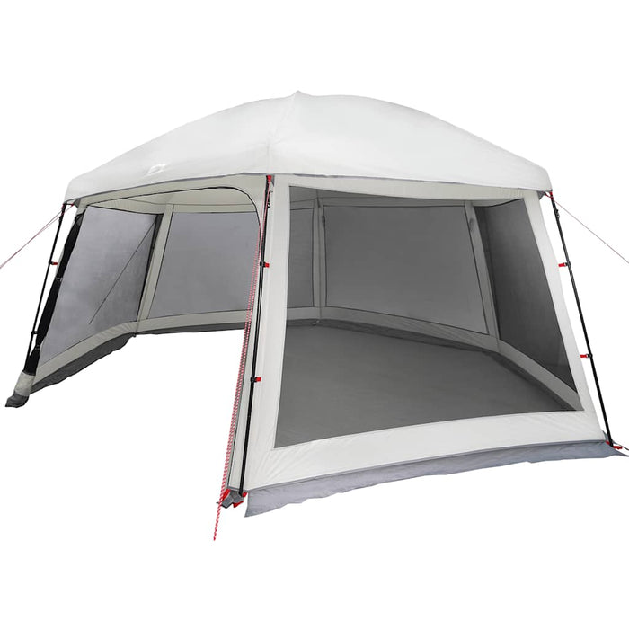Tenda da piscina con Patta Rimovibile&Pareti in Rete 512x458 cm