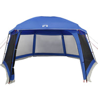 vidaXL Tenda da piscina con Patta Rimovibile&Pareti in Rete 618x532 cm