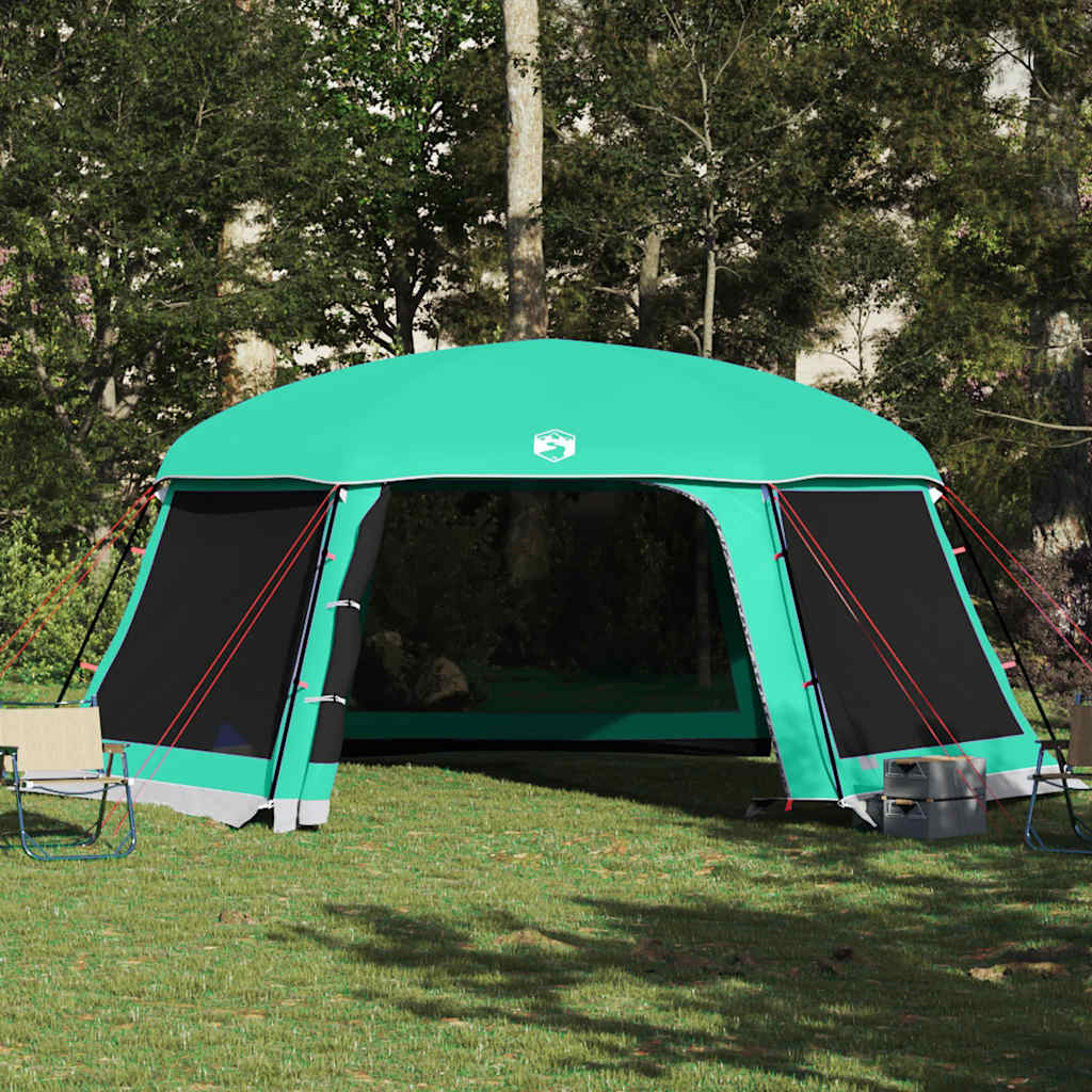 Tenda da piscina con Patta Rimovibile&Pareti in Rete 618x532 cm 4100629
