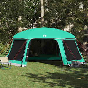 Tenda da piscina con Patta Rimovibile&Pareti in Rete 618x532 cm 4100629