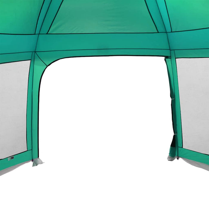vidaXL Tenda da piscina con Patta Rimovibile&Pareti in Rete 618x532 cm