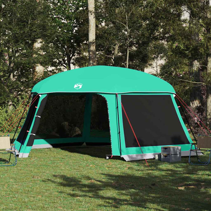 vidaXL Tenda da piscina con Patta Rimovibile&Pareti in Rete 618x532 cm