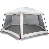 Tenda da piscina con Patta Rimovibile&Pareti in Rete 618x532 cm