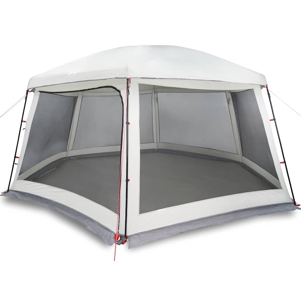 Tenda da piscina con Patta Rimovibile&Pareti in Rete 618x532 cm 4100630