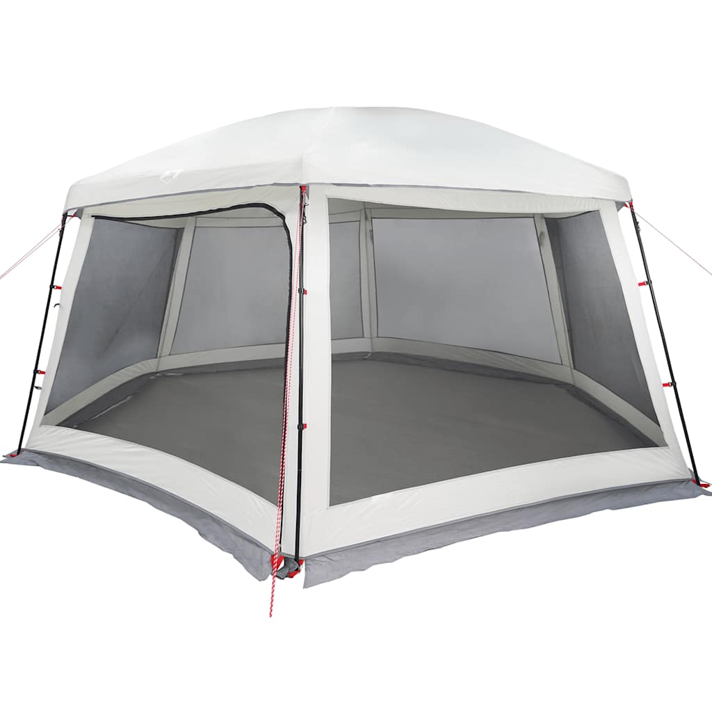 Tenda da piscina con Patta Rimovibile&Pareti in Rete 618x532 cm