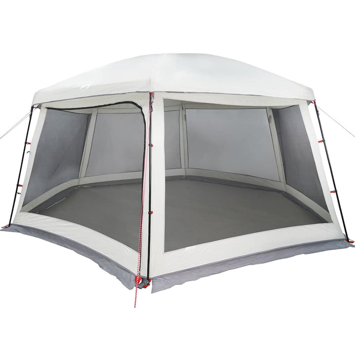 Tenda da piscina con Patta Rimovibile&Pareti in Rete 618x532 cm 4100630