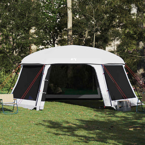 Tenda da piscina con Patta Rimovibile&Pareti in Rete 618x532 cm