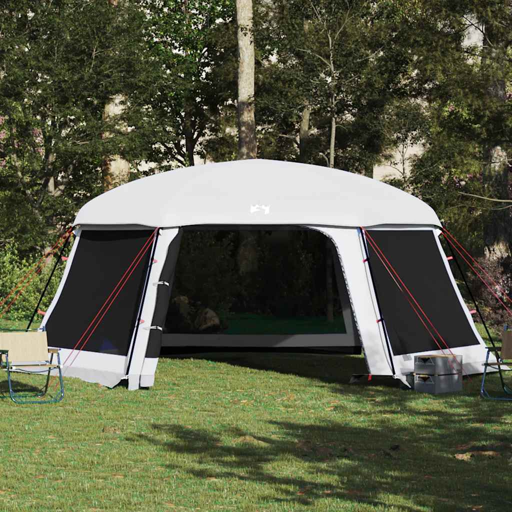 Tenda da piscina con Patta Rimovibile&Pareti in Rete 618x532 cm 4100630