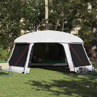 Tenda da piscina con Patta Rimovibile&Pareti in Rete 618x532 cm 4100630