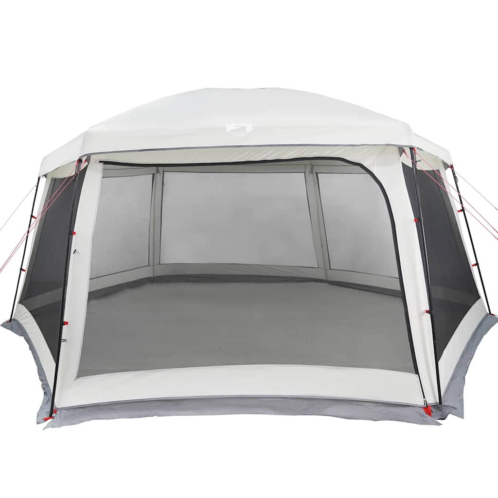 Tenda da piscina con Patta Rimovibile&Pareti in Rete 618x532 cm