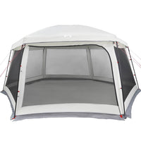 Tenda da piscina con Patta Rimovibile&Pareti in Rete 618x532 cm