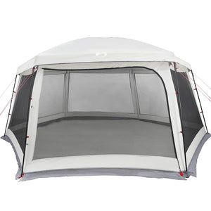 Tenda da piscina con Patta Rimovibile&Pareti in Rete 618x532 cm 4100630