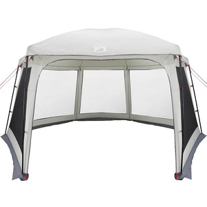 Tenda da piscina con Patta Rimovibile&Pareti in Rete 618x532 cm
